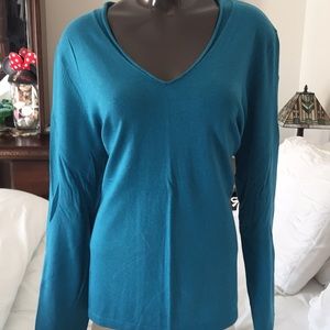 J. Jill lightweight V-neck sweater